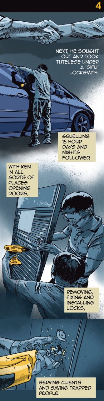 Comic strip for chapter 04, Apprenticeship